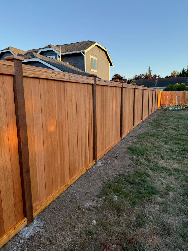 Orting Fence Installation 2
