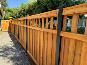 Kennydale Spindle Top Privacy Fence 1