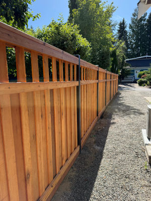 Kennydale Spindle Top Privacy Fence 2