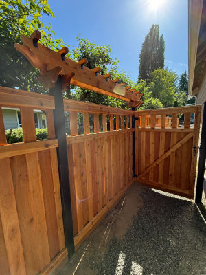 Kennydale Spindle Top Privacy Fence 4