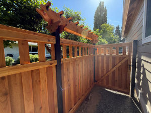 Kennydale Spindle Top Privacy Fence 5