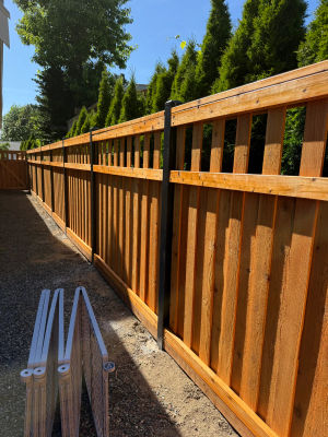 Kennydale Spindle Top Privacy Fence 7