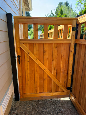Kennydale Spindle Top Privacy Fence 8