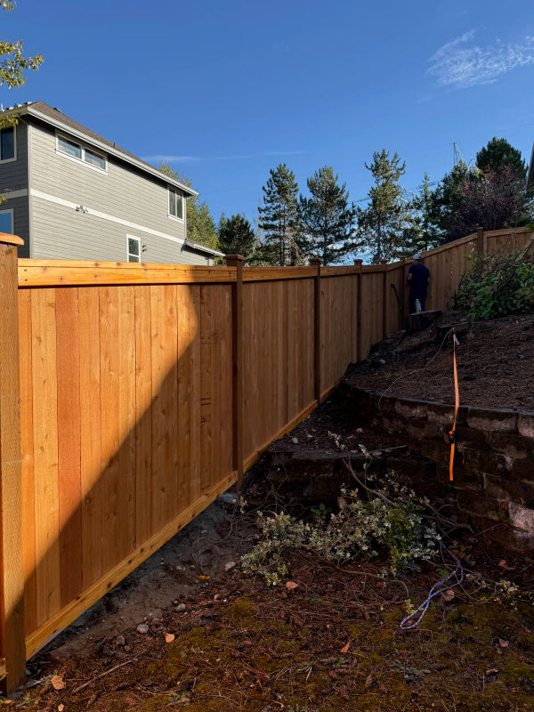 Maple Ridge Estates Fence Installation 3