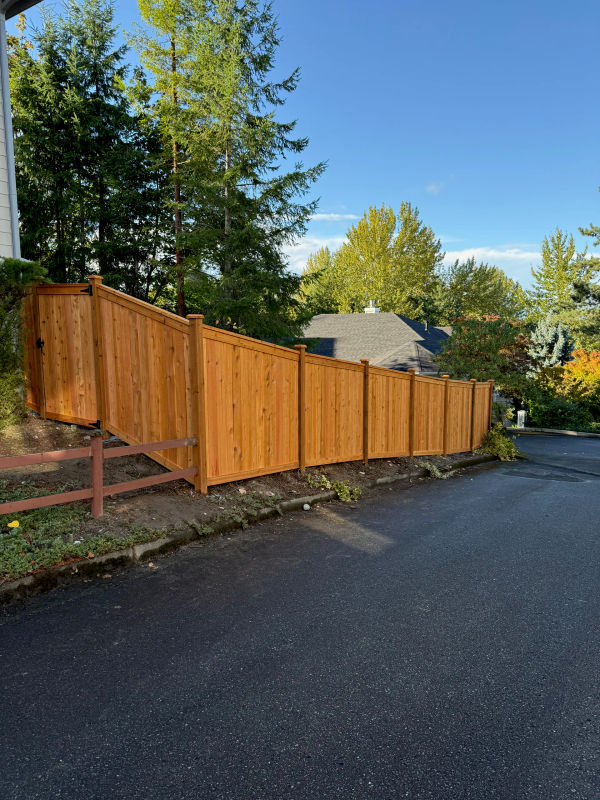 Maple Ridge Estates Fence Installation 4