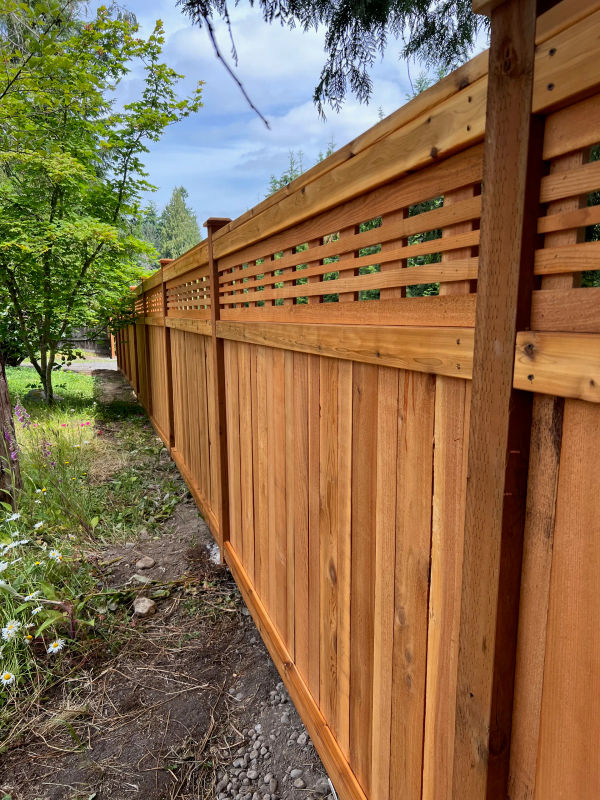 Maple Valley Heights Fence Installation 3