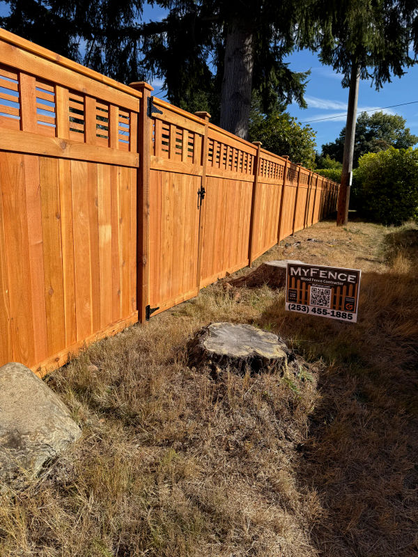 Devonshire Townhomes Fence Installation 2