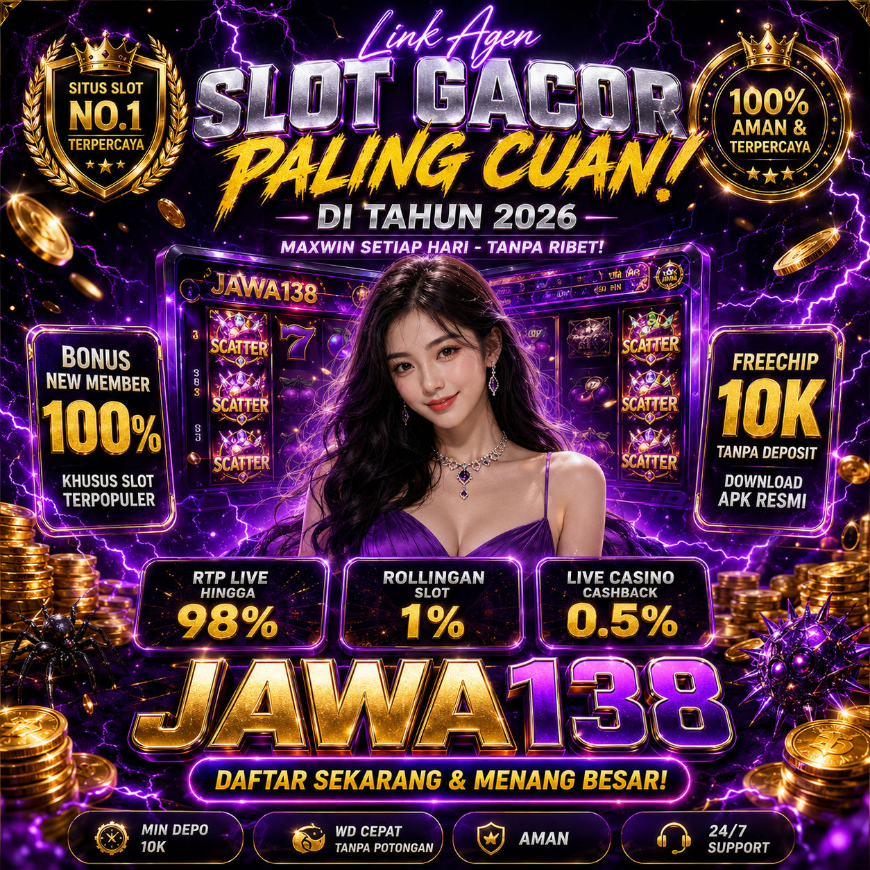 JAWA138 - Link Agen Slot Gacor Paling Cuan Di Tahun 2026