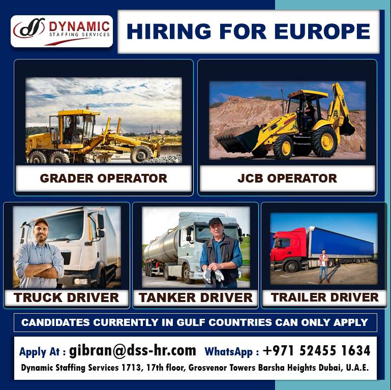 JOB OPPORTUNITY FOR EUROPE 