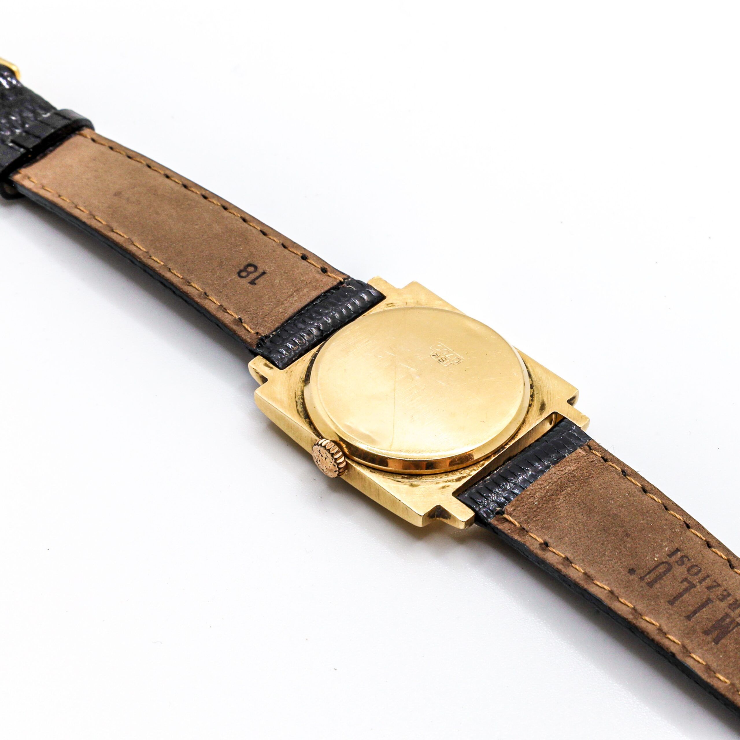 Cadran Rond Pour Montre REGA - Antimagnétique, Anti-choc, 17 Rubis, Sans étiquette