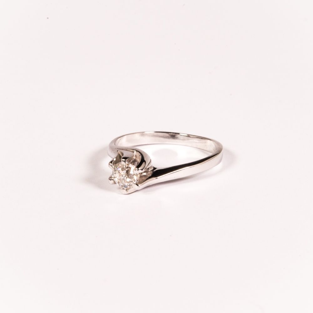 Valentino Solitaire Ring with Diamond - Artlinea S.r.l.