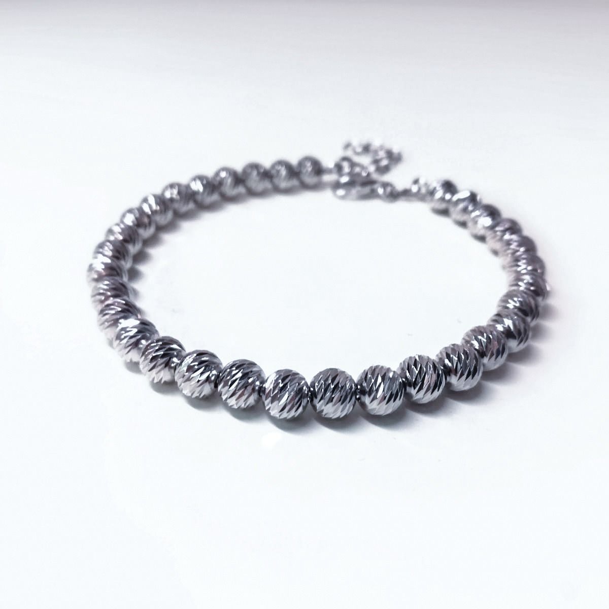 bracciali con sfere in argento