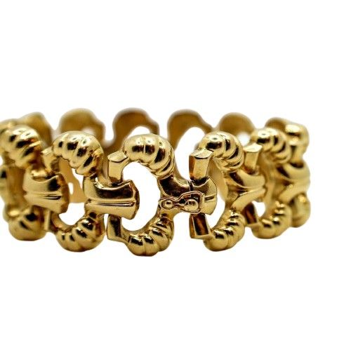 Bracciale Unoaerre anni '70 in oro giallo 18 kt Compro oro e