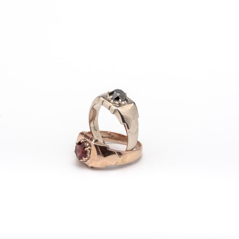 Orecchini Da Donna Con Granato In Oro 585 Oro Giallo Pendenti Orecchini 6626/3GR