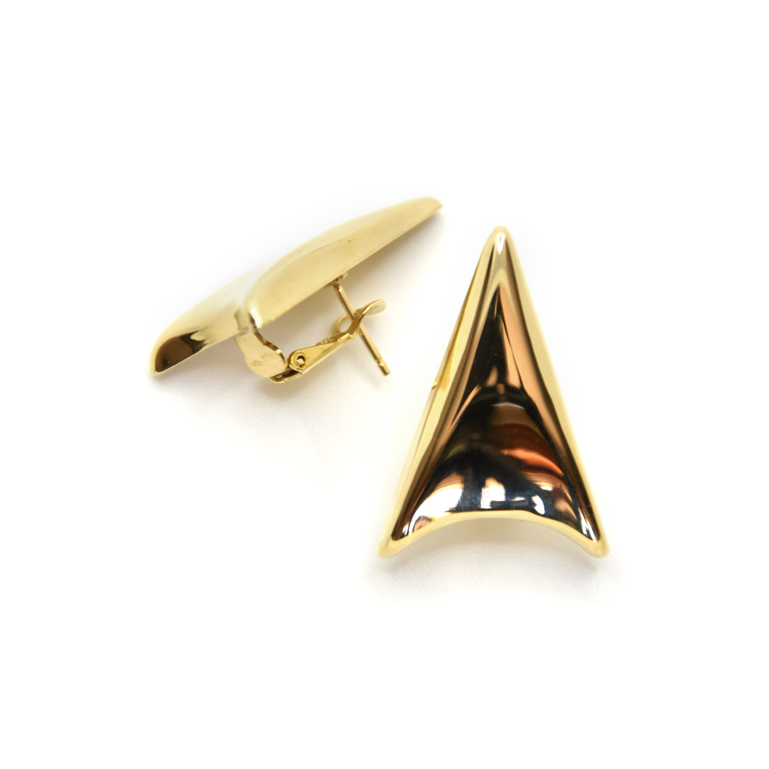 Orecchini LUXENTER In Onice Con Finitura Oro Giallo 18kt | Modello Omka | Eleganti E Decisi - 2