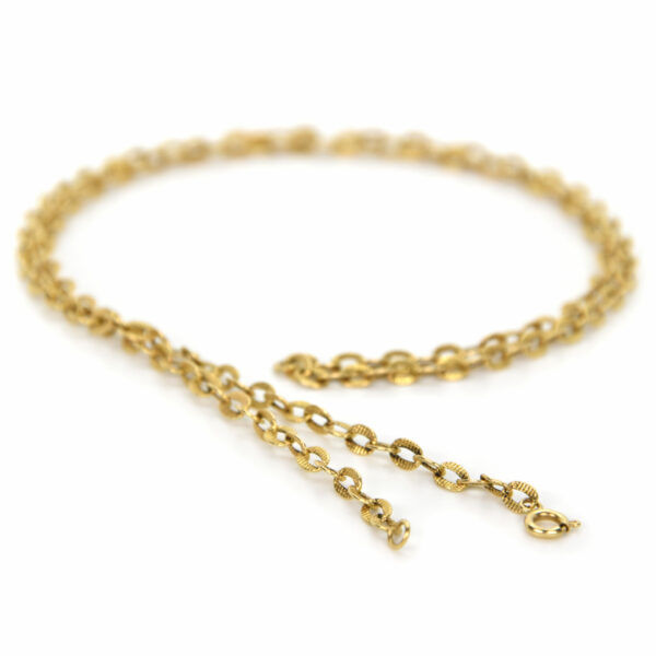 8.4 Collana antica epoca '900 in oro giallo 18 kt