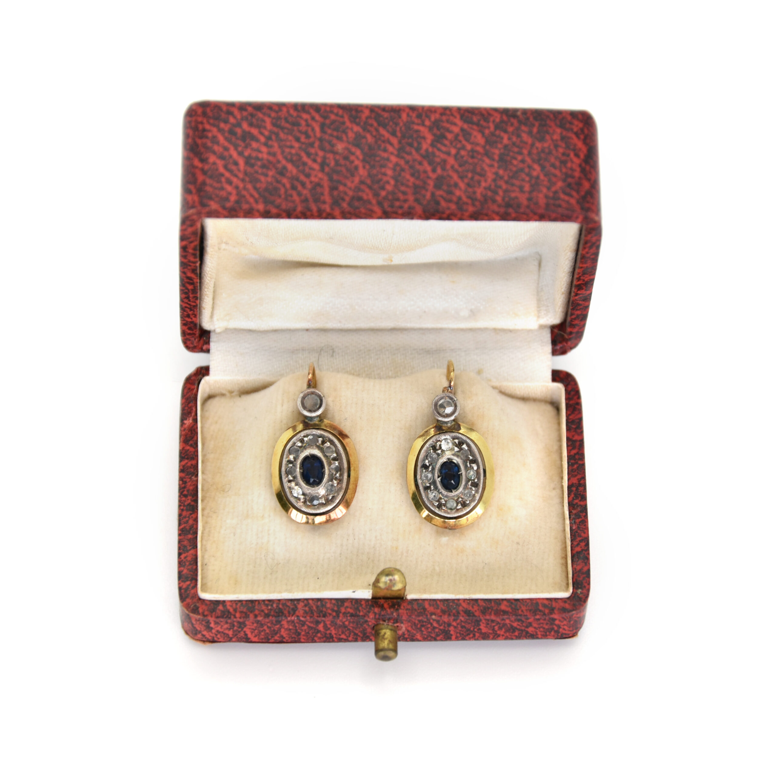 orecchini-antichi-in-oro-18-kt-con-zaffiri-e-diamanti-compro-oro-e