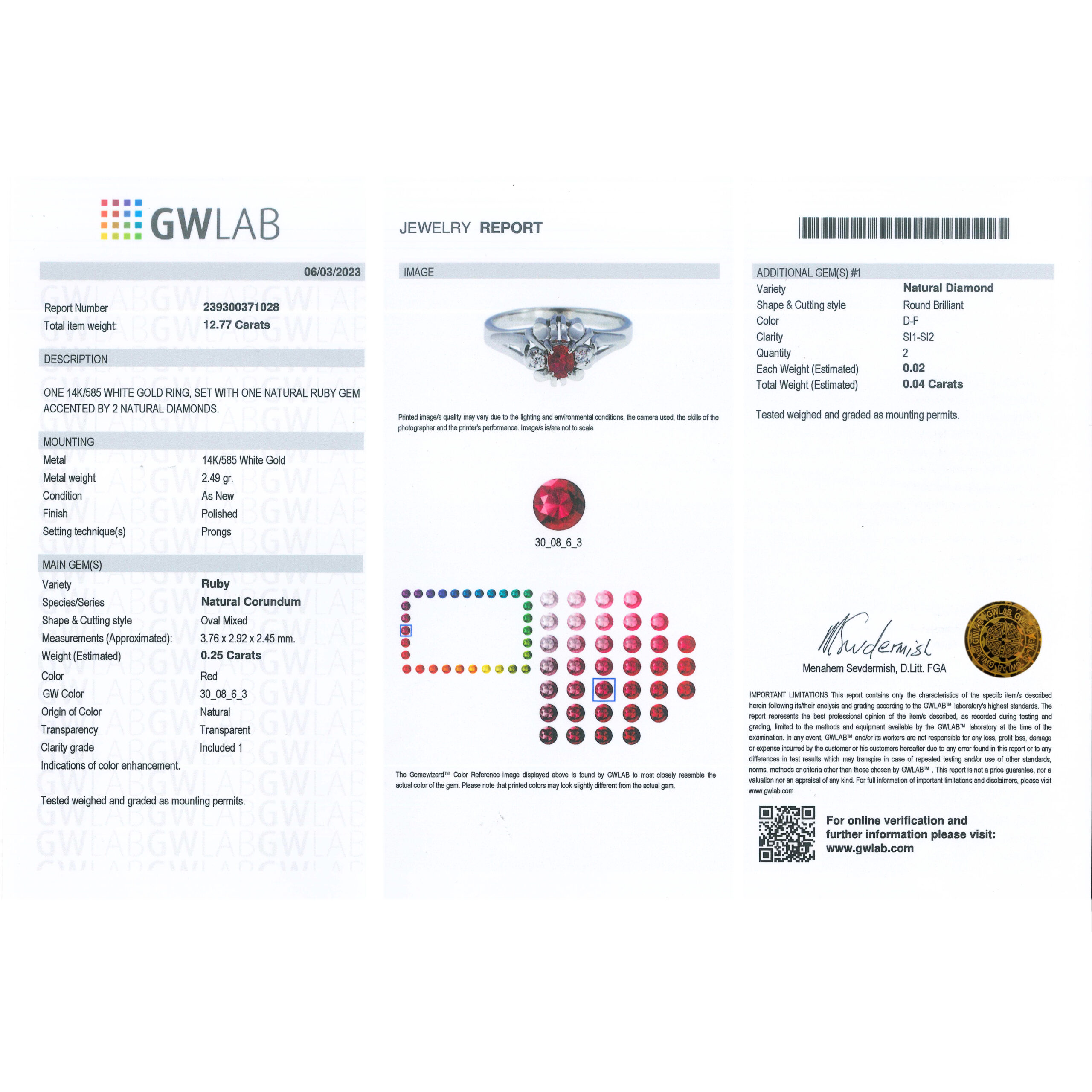 14KT Bianco Oro 6mm Spingere Su Orecchini Ricambio Farfalla - Foto 12