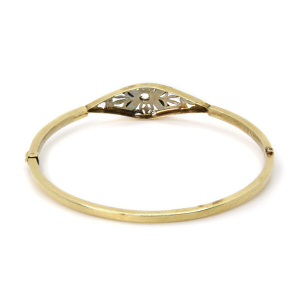 4.2 Bracciale antico decò in oro 500