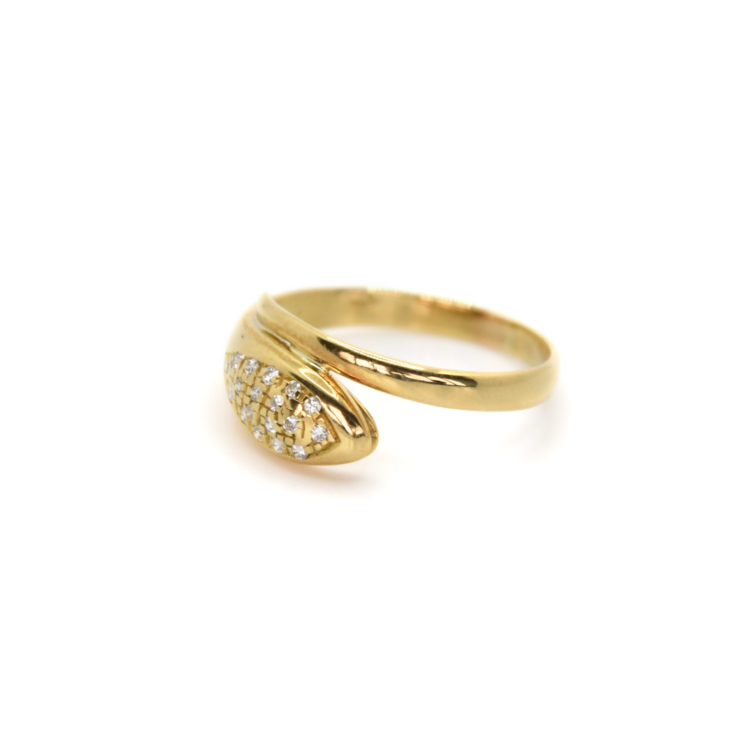 Flongo Anello Serpente Aperto Regolabile - Acciaio Inossidabile Colori Oro, Argento E Nero