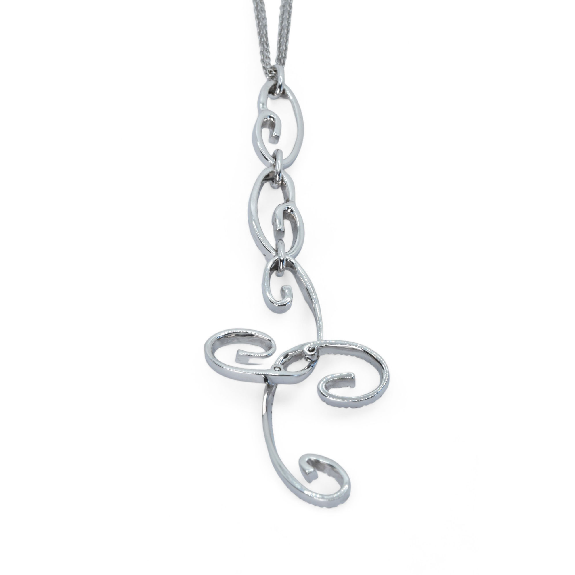 Vauki Collana Croce Da Donna In Oro Con Zirconi Rosa, Catena Regolabile, Regalo Elegante