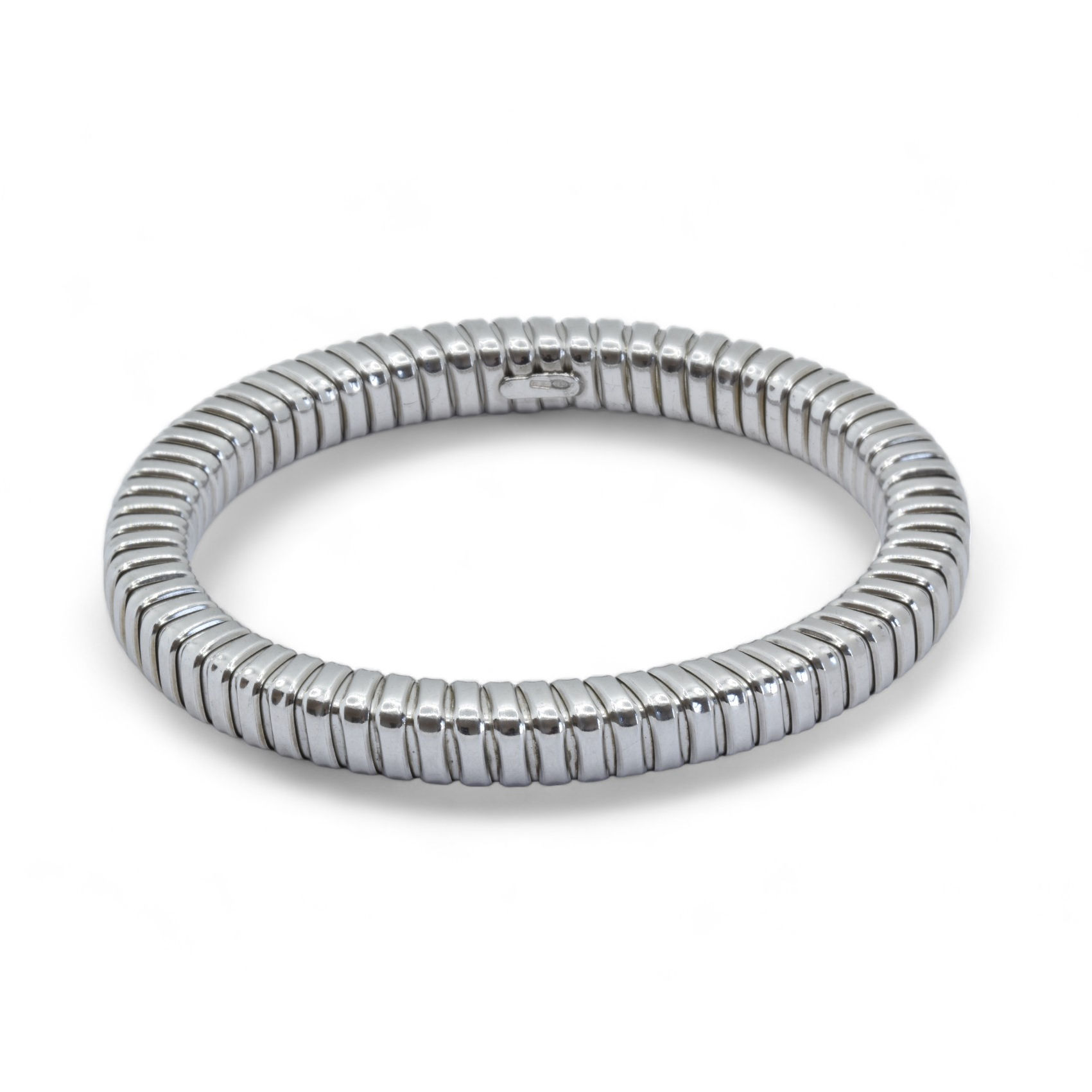 Bracciale argento 925 placcato oro rosa con fiore