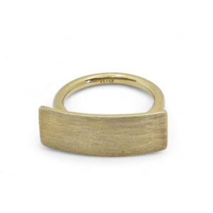 3.2 Anello Anello argento dorato 925 satinato