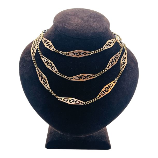 Collana antica con Losanghe Liberty