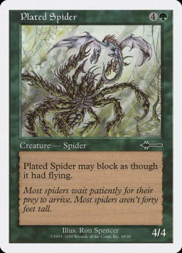 Plated Spider
