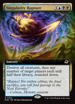 Singularity Rupture
