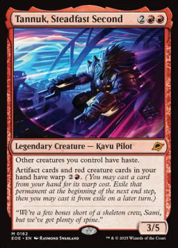 Tannuk, Steadfast Second