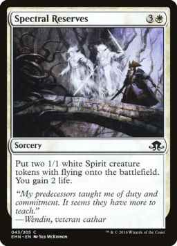 Spectral Reserves