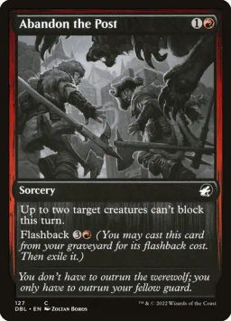 Abandon the Post