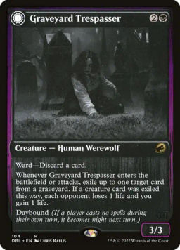 Graveyard Trespasser // Graveyard Glutton