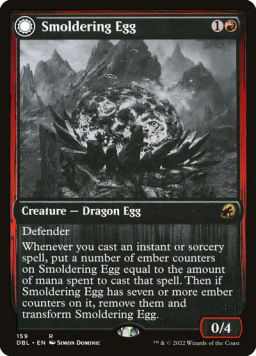 Smoldering Egg // Ashmouth Dragon