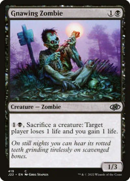 Gnawing Zombie