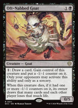 Oft-Nabbed Goat