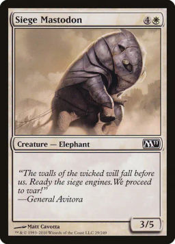 Siege Mastodon