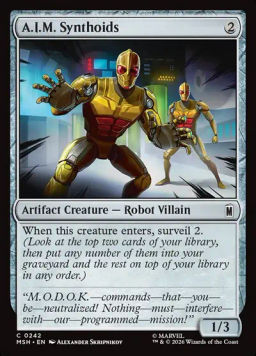 A.I.M. Synthoids