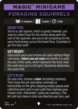 Foraging Squirrels // Foraging Squirrels (cont'd)