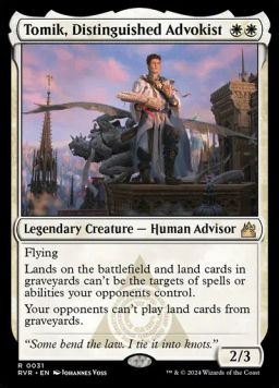 Tomik, Distinguished Advokist