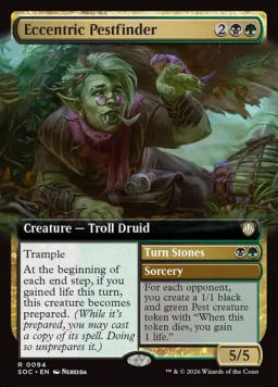 Eccentric Pestfinder // Turn Stones