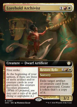 Lorehold Archivist // Restore Relic