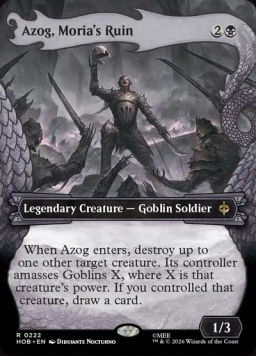 Azog, Moria's Ruin