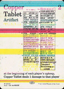Copper Tablet