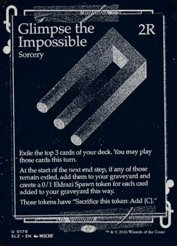 Glimpse the Impossible