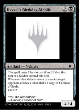 Davvol's Birthdaymobile