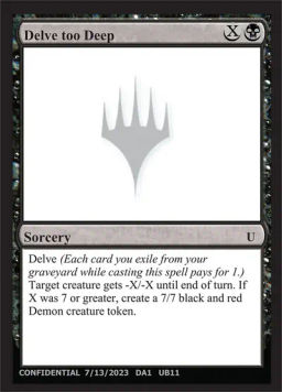 Delve too Deep