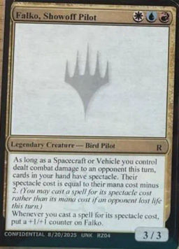 Falko, Showoff Pilot