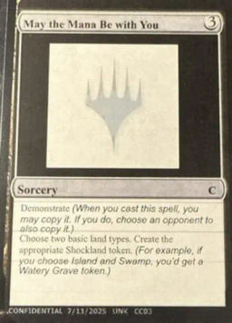 May the Mana Be with You